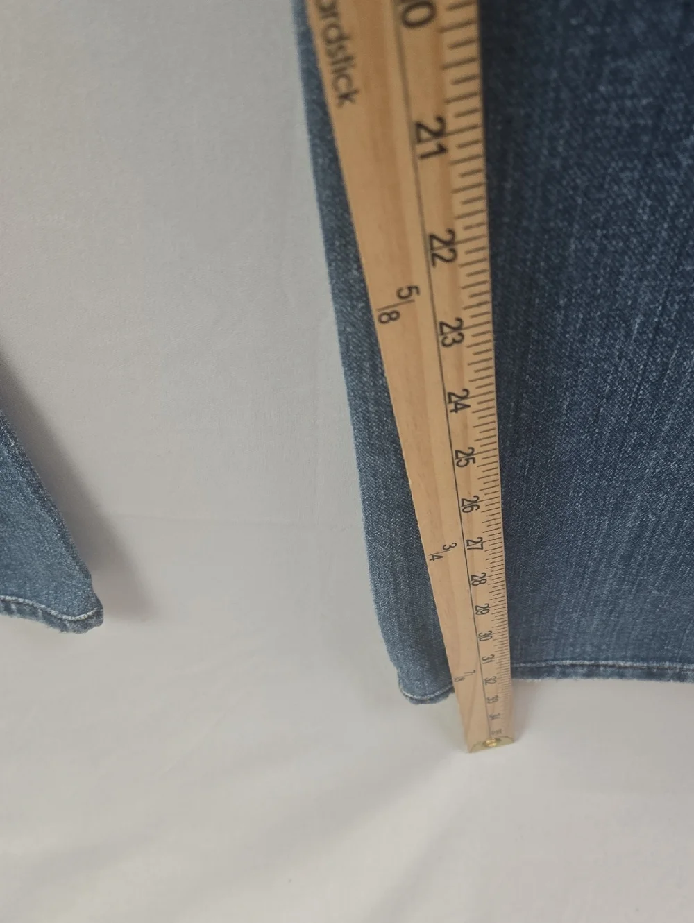 7 For All Kinds Men’s Relaxed Straight Leg Fit Jeans Sz 38 Washed Blue Casual